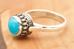 Sleeping Beauty Turquoise Ring